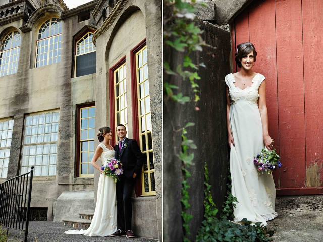 Bride groom red building wedding free wallpaper for desktop - medium preview image