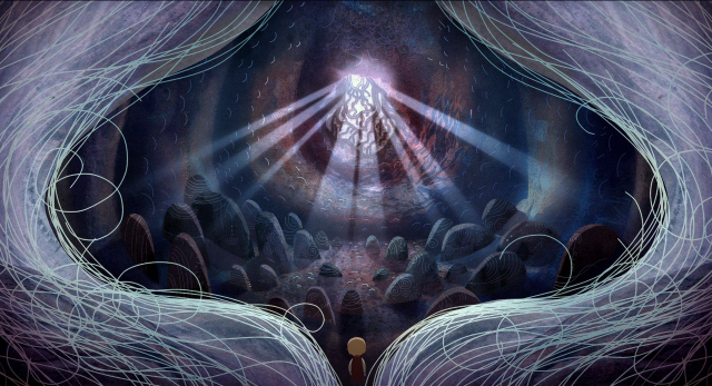 Person holding light center image free wallpaper for desktop - medium preview image