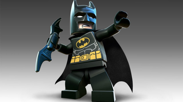 Lego batman character holding bat #2 free wallpaper for desktop - medium preview image
