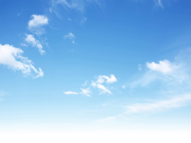 Lone airplane blue sky clouds free wallpaper for desktop - medium preview image