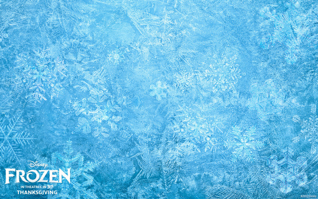Frozen background snowflakes surface winter free wallpaper for desktop - medium preview image