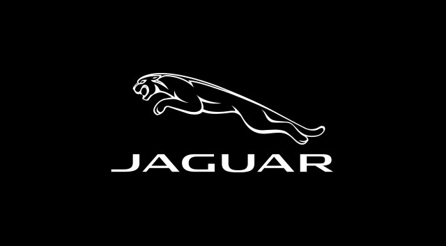 Jaguar logo black background white free wallpaper for desktop - medium preview image