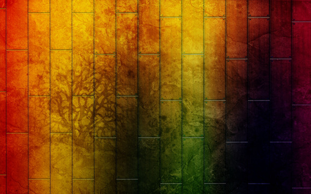Rainbow colored wall tree background free wallpaper for desktop - medium preview image