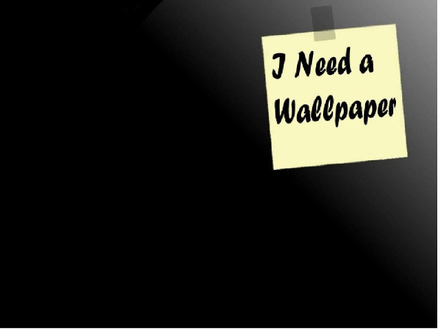 Sticky note wallpaper black background free wallpaper for desktop - medium preview image