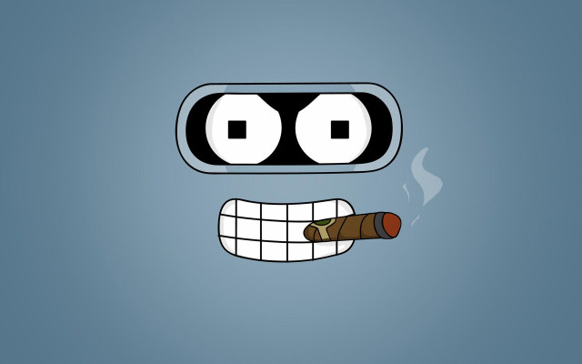 Cartoon character cigarette free wallpaper for desktop - medium preview image