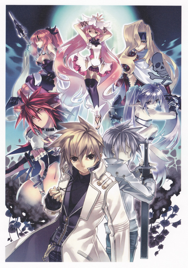 Anime characters blue sky clouds #26 free wallpaper for mobile - medium preview image