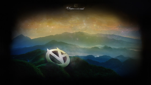 Mountain star trek symbol night free wallpaper for desktop - medium preview image