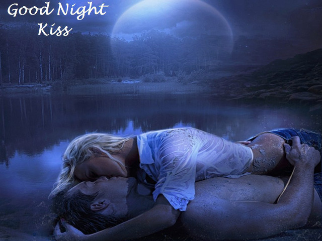 Couple water moon background caption free wallpaper for desktop - medium preview image