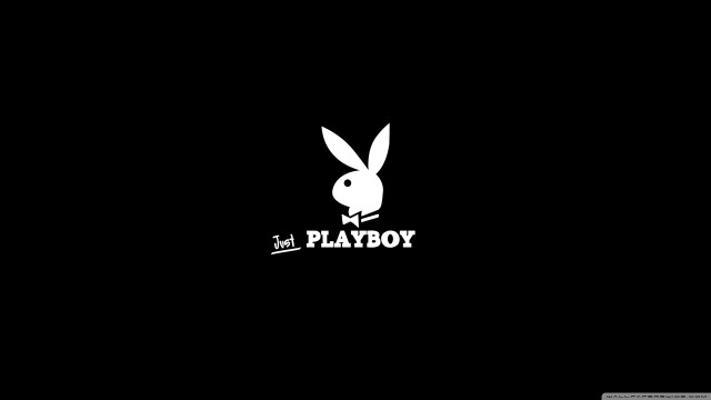 Playboy rabbit chest head back free wallpaper for desktop - medium preview image