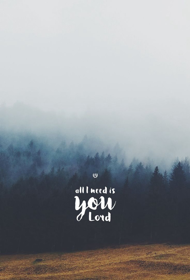 Field trees fog quote lord free wallpaper for mobile - medium preview image