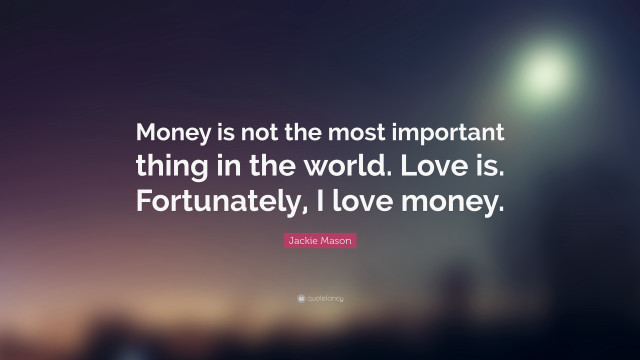 Money love important thing world free wallpaper for desktop - medium preview image