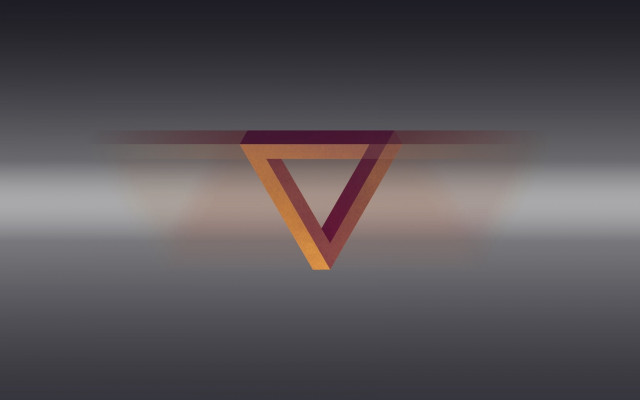 Triangle shadow gray reflection dark free wallpaper for desktop - medium preview image