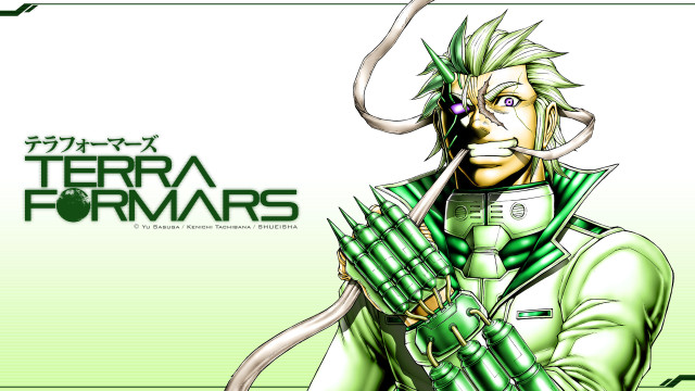 Green man green gun white free wallpaper for desktop - medium preview image