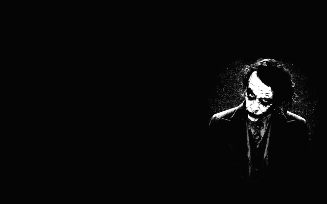 Creepy man dark night black #2 free wallpaper for desktop - medium preview image