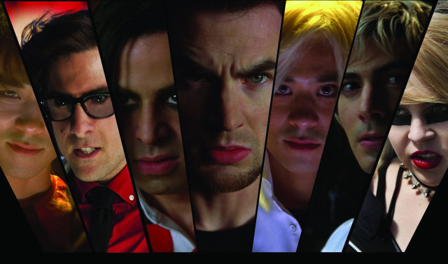 Vampire collage characters tv series #2 free wallpaper for desktop - medium preview image