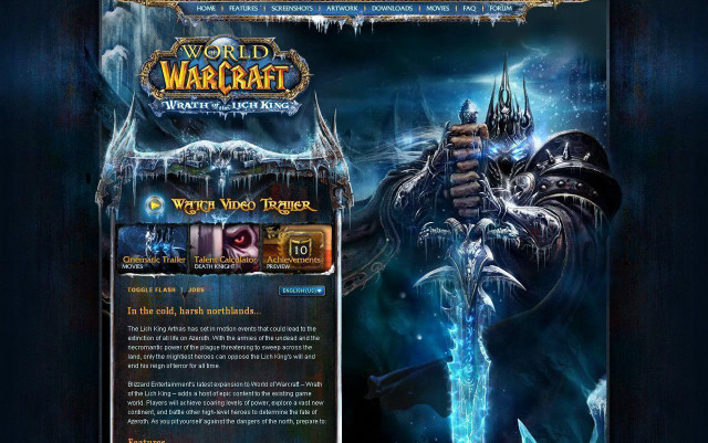 World of warcraft game web free wallpaper for desktop - medium preview image