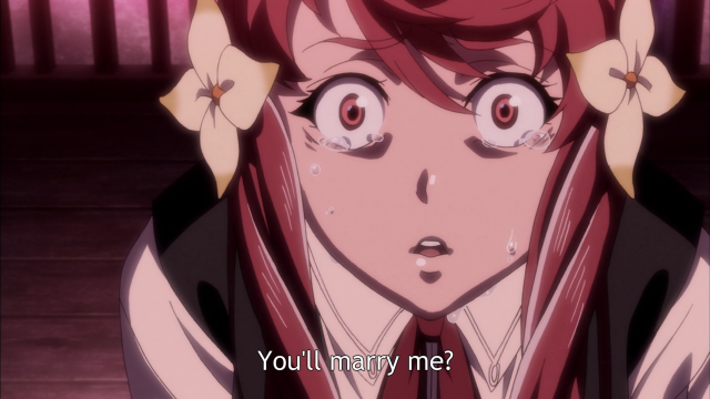 Girl red hair big eyes #4 free wallpaper for desktop - medium preview image