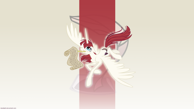 Red and white bird angel free wallpaper for desktop - medium preview image