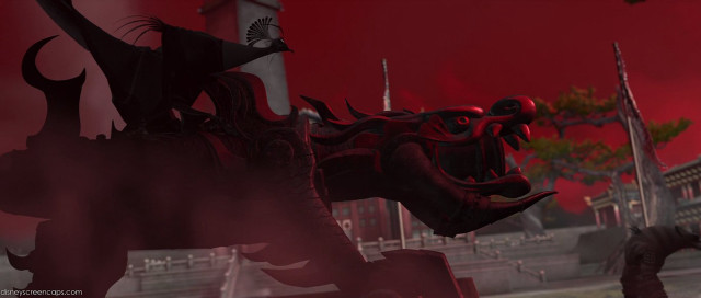 Red black dragon statue red free wallpaper for desktop - medium preview image