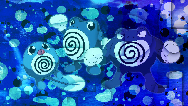 Blue white cartoon animals circles free wallpaper for desktop - medium preview image