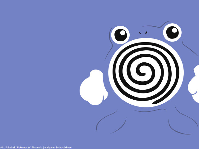 Cartoon character spiral design face free wallpaper for desktop - medium preview image