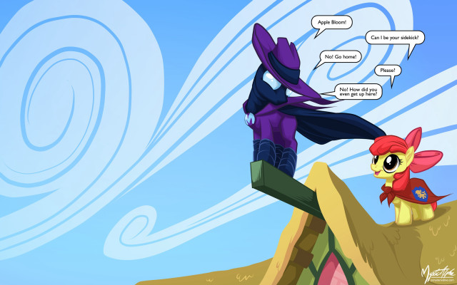 Cartoon person cliff pony speech free wallpaper for desktop - medium preview image