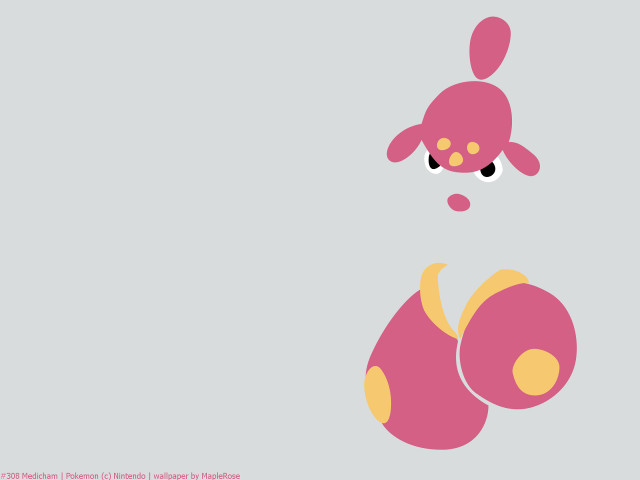 Pink yellow animal big nose free wallpaper for desktop - medium preview image
