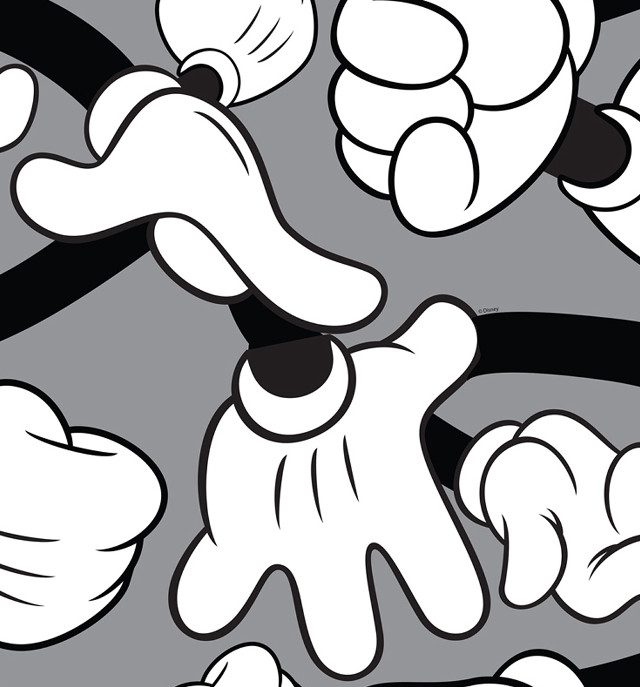 Goofy cartoon character blackwhite background free wallpaper for tablet - medium preview image