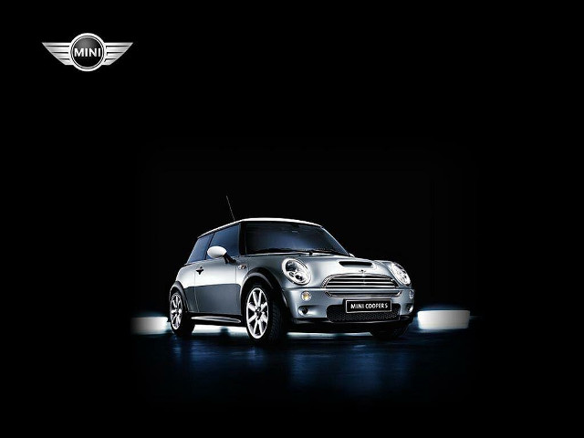 Small car dark lights hood free wallpaper for desktop - medium preview image