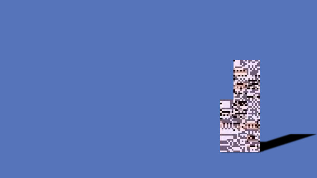 Tall building clock shadow ground free wallpaper for desktop - medium preview image