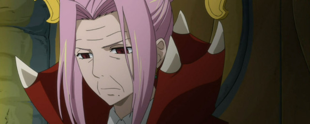 Pink hair man red cape free wallpaper for desktop - medium preview image