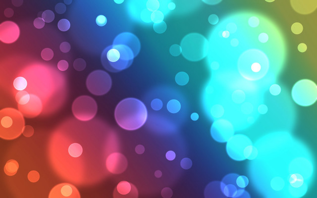 Blurry background colorful lights bokeh free wallpaper for desktop - medium preview image