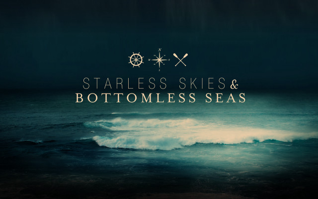 Starless skies bottomless seas ship free wallpaper for desktop - medium preview image