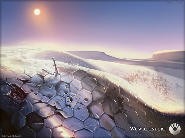 Snowy landscape sun background wire free wallpaper for desktop - medium preview image