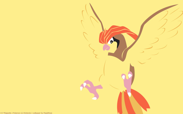 Cartoon bird red head yellow free wallpaper for desktop - medium preview image