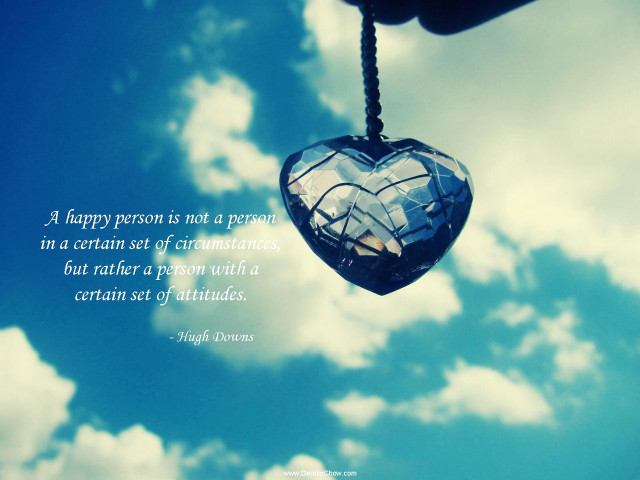 Heart shaped glass quote happy free wallpaper for desktop - medium preview image