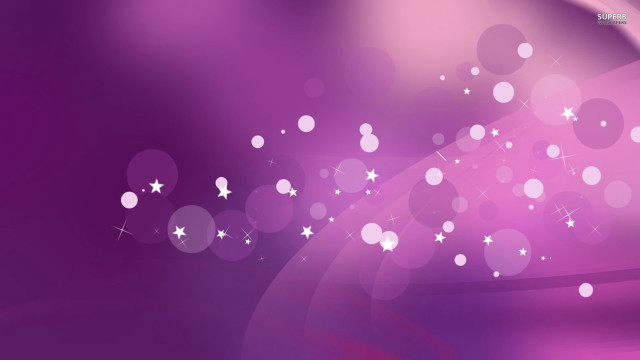 Purple background stars circles blurry free wallpaper for desktop - medium preview image