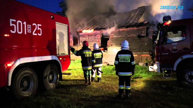 Firefighters fire truck field night free wallpaper for desktop - medium preview image