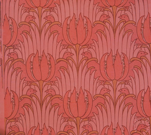 Red wallpaper flower pattern pink free wallpaper for tablet - medium preview image