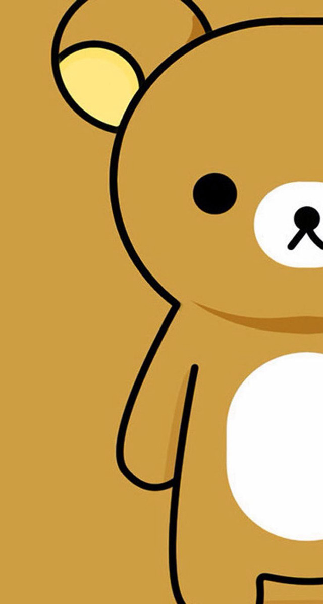 Teddy bear brown white face free wallpaper for mobile - medium preview image