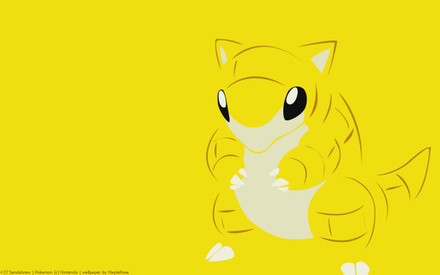 Yellow background cartoon cat big free wallpaper for desktop - medium preview image