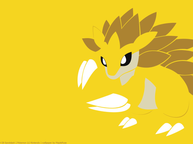 Yellow pony bird tail gradient free wallpaper for desktop - medium preview image