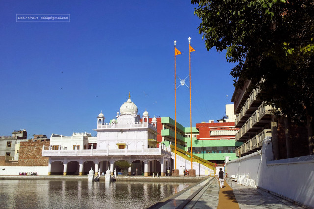 White building yellow flag water free wallpaper for desktop - medium preview image