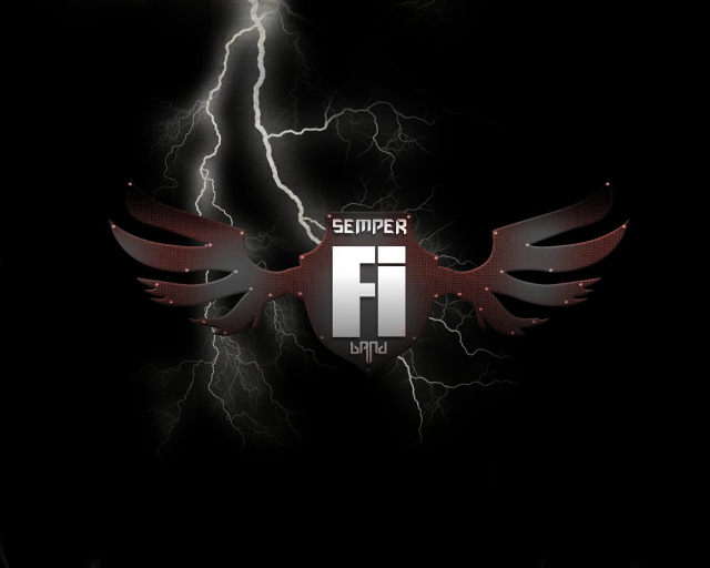 Dark background lightning red bird free wallpaper for desktop - medium preview image