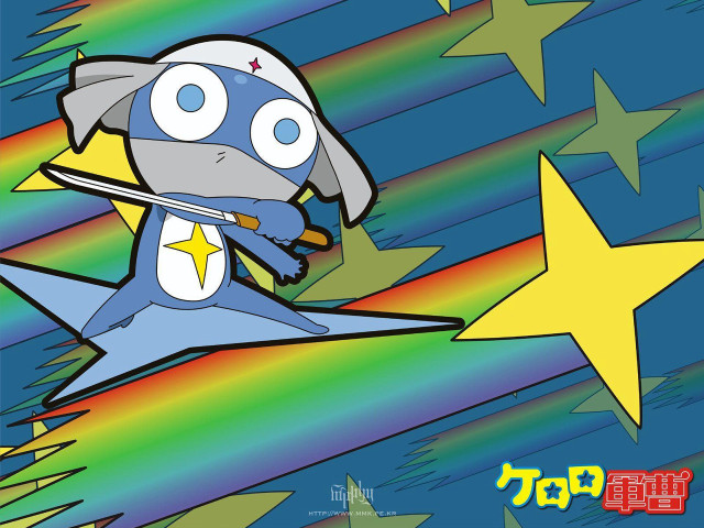 Cartoon character flying star rainbow free wallpaper for desktop - medium preview image