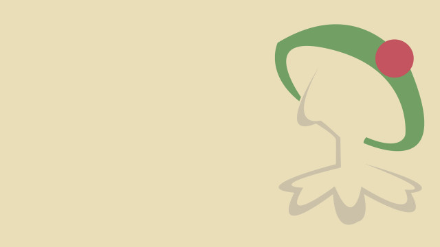 Green red hat red bow free wallpaper for desktop - medium preview image