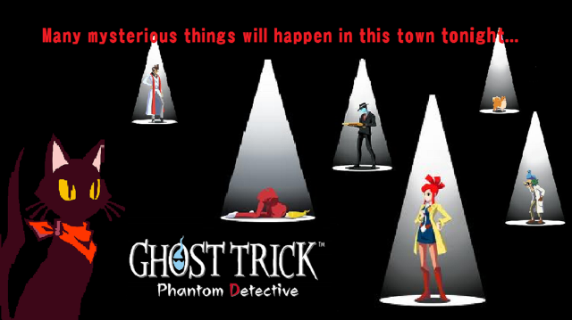 Animated characters spotlights ghost trick free wallpaper for desktop - medium preview image