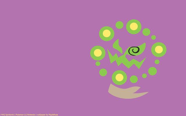 Clock green yellow dots purple free wallpaper for desktop - medium preview image