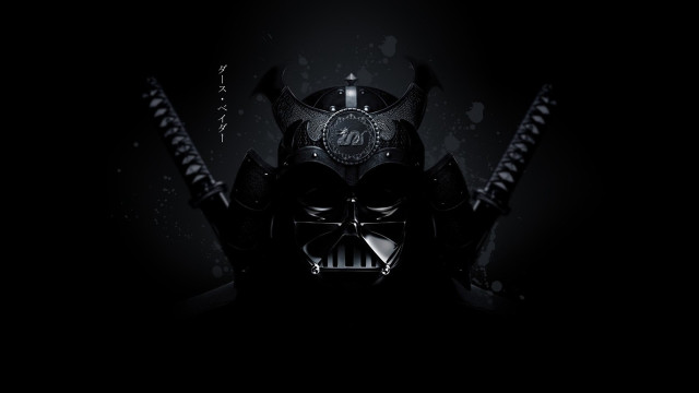 Darth vader helmet swords dark free wallpaper for desktop - medium preview image