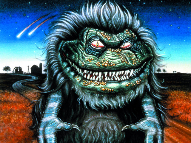 Monster big grin long hair free wallpaper for desktop - medium preview image